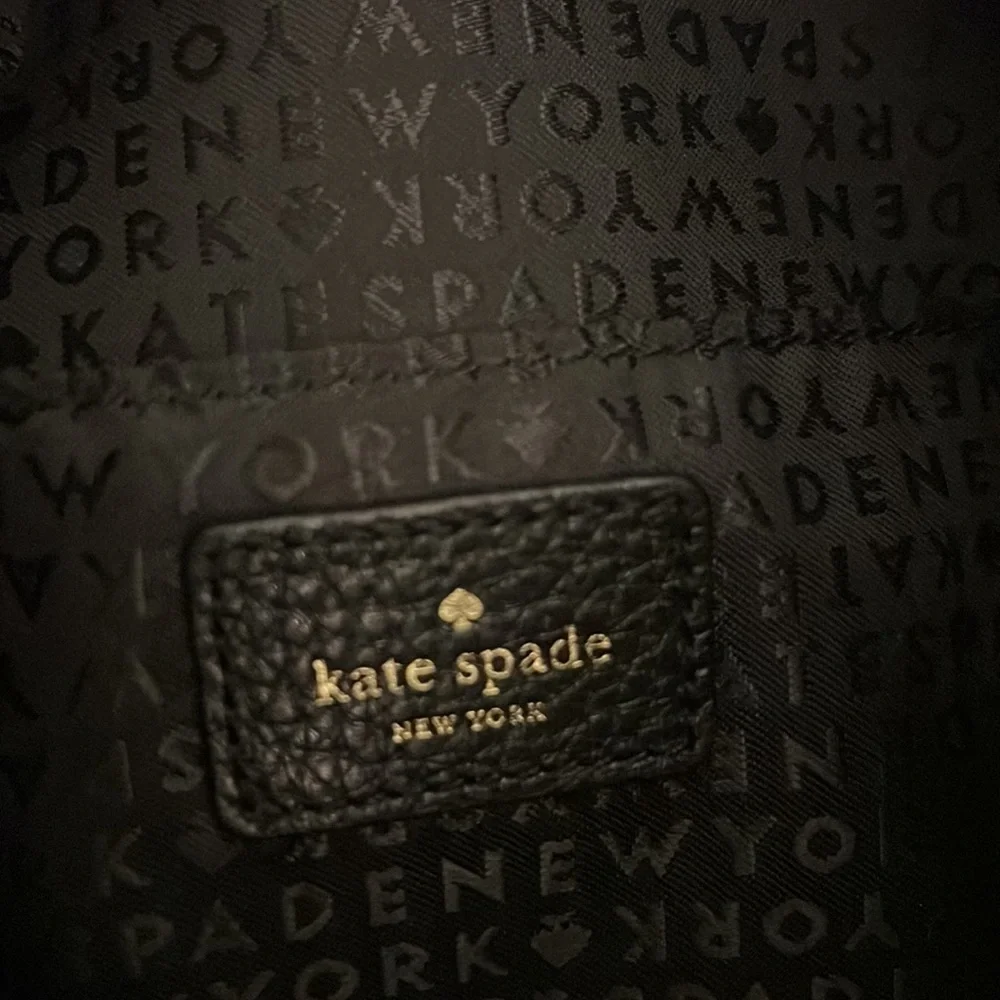 EUC Black Kate Spade Pebble Leather Crossbody